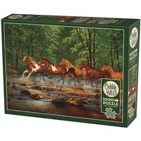 COBBLE HILL PUZZLES - Wildpferde im Fluss 1000 Teile COBBLE HILL PUZZLES - Wildpferde im Fluss 1000 Teile von Carletto Deutschland