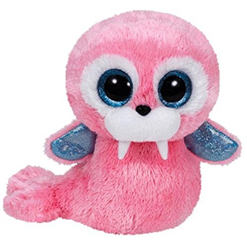 Carletto Ty 36187 Ty 36187-Tusk-Walross mit Glitzeraugen, Beanie Boo's, 15 cm von TY