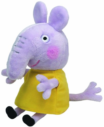 Carletto Ty 46173 Emily Elephant Peppa Pig Plüsch, Gelb von TY