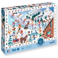 Wintersport 100 XL Teile Puzzle Wintersport 100 XL Teile Puzzle von Carletto
