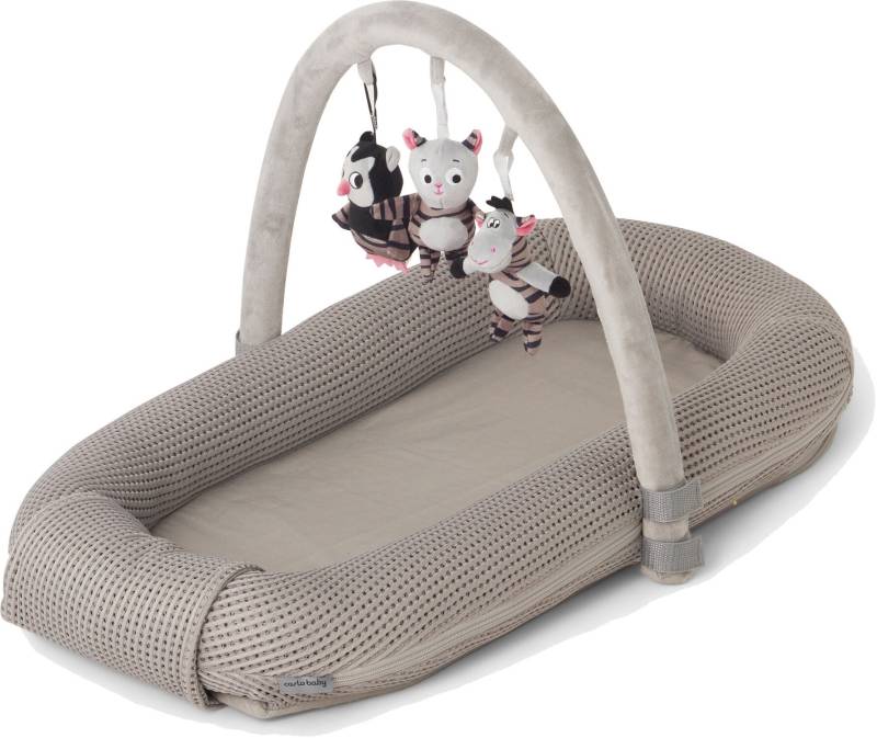 CarloBaby Babynest, Grau von CarloBaby