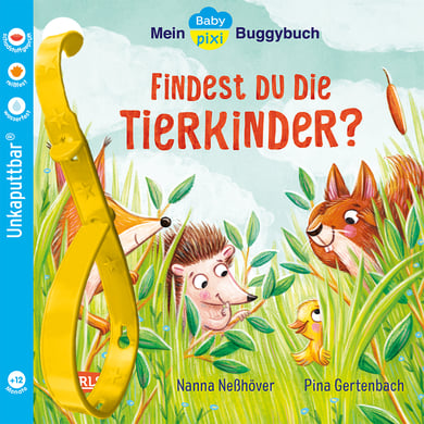 CARLSEN Baby Pixi (unkaputtbar) 143: Mein Baby-Pixi-Buggybuch: Findest du die Tierkinder? von Carlsen Verlag