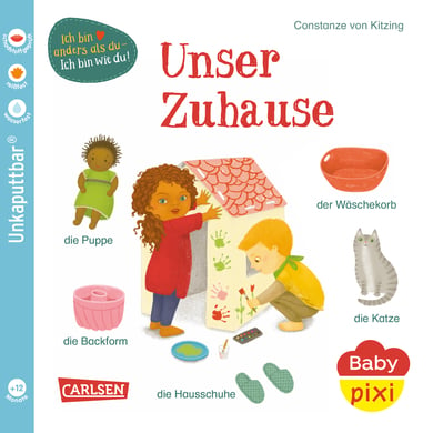 CARLSEN Baby Pixi (unkaputtbar) 144: Unser Zuhause von Carlsen Verlag