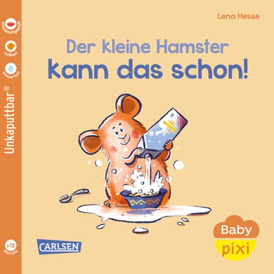 CARLSEN Baby Pixi (unkaputtbar) 151: Der kleine Hamster kann das schon! von Carlsen Verlag