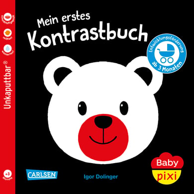 CARLSEN Baby Pixi (unkaputtbar) 156: Mein erstes Kontrastbuch von Carlsen Verlag