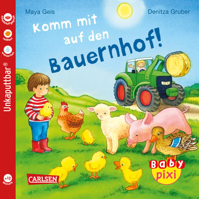 CARLSEN Baby Pixi (unkaputtbar) 61: Komm mit auf den Bauernhof! von Carlsen Verlag