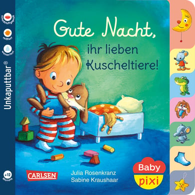 CARLSEN Baby Pixi (unkaputtbar) 73: Gute Nacht, ihr lieben Kuscheltiere! von Carlsen Verlag