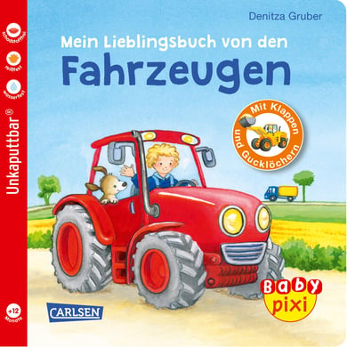 CARLSEN Baby Pixi 68: Mein Lieblingsbuch von den Fahrzeugen von Carlsen Verlag