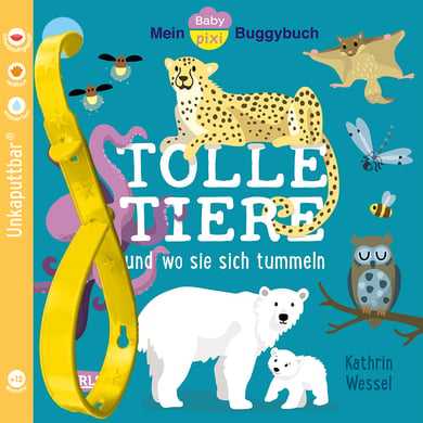 CARLSEN Baby Pixi Buggybuch (unkaputtbar) 154: Tolle Tiere von Carlsen Verlag