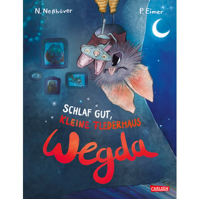 CARLSEN Die kleine Fledermaus Wegda: Schlaf gut, kleine Fledermaus Wegda! von Carlsen Verlag