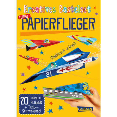 CARLSEN Kreatives Bastelset: Turbo-Papierflieger von Carlsen Verlag