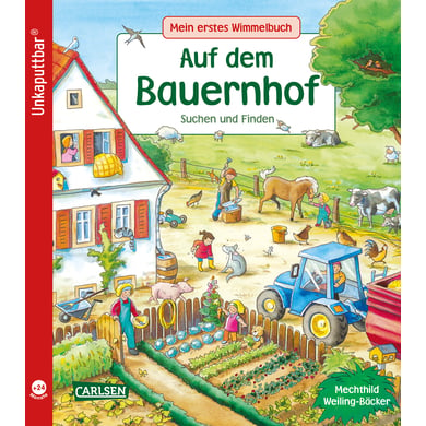 CARLSEN Unkaputtbar: Mein erstes Wimmelbuch - Auf dem Bauernhof von Carlsen Verlag