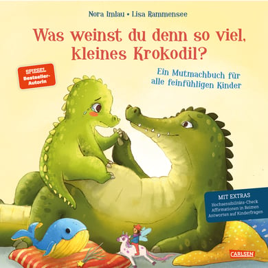 CARLSEN Was weinst du denn so viel, kleines Krokodil von Carlsen Verlag