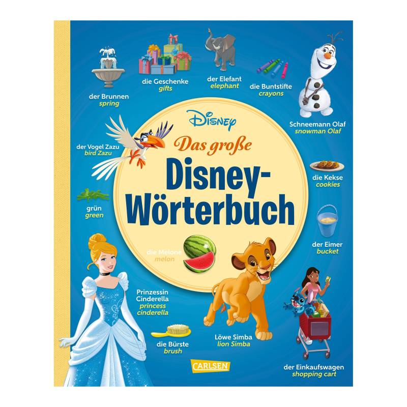 Carlsen Verlag Disney Das große Disney-Wörterbuch von Carlsen Verlag