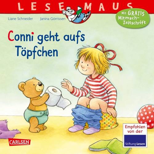 Carlsen Verlag Lesemaus - Band 83: Conni geht aufs Töpfchen 08688 von Carlsen Verlag