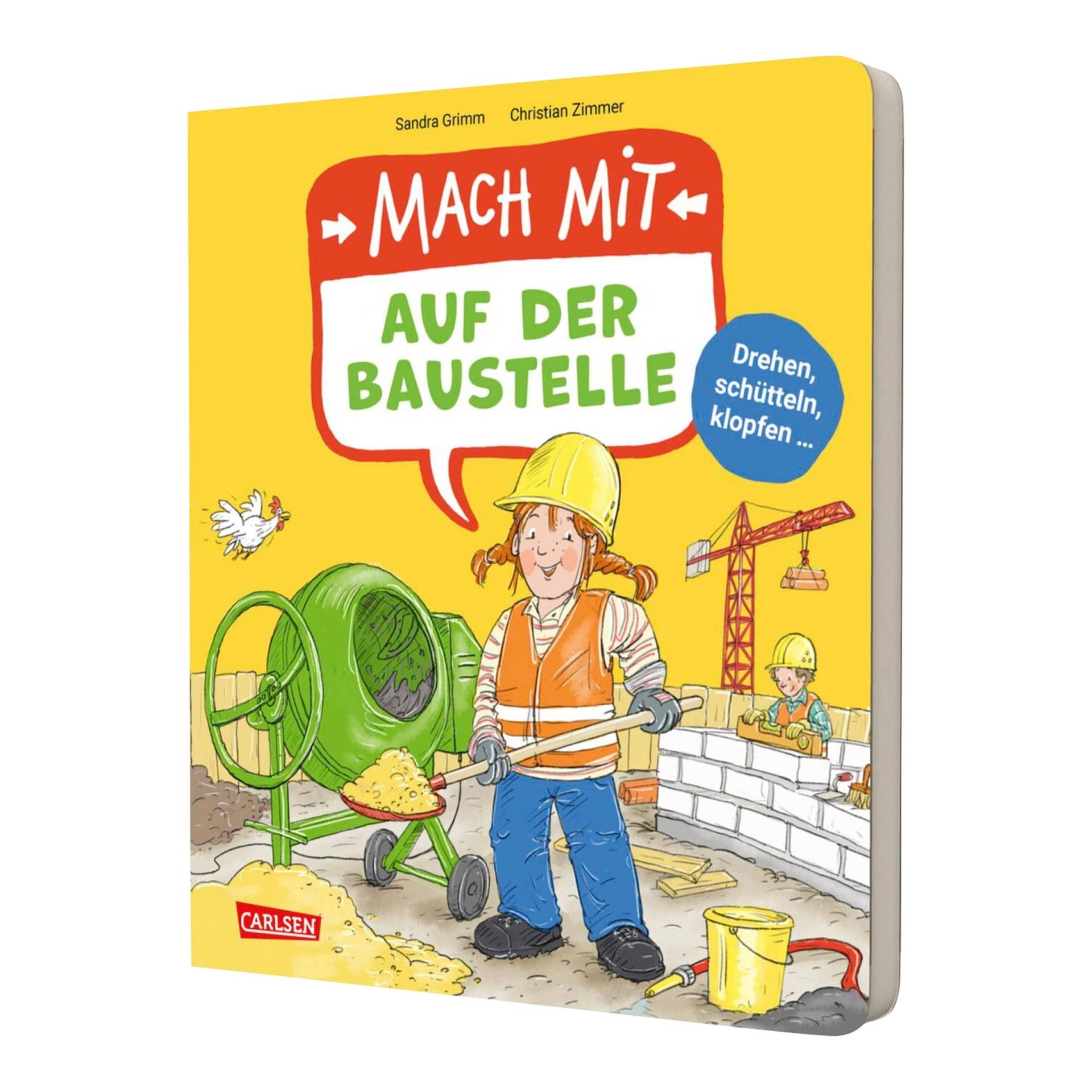 Carlsen Verlag Sachbuch Mach mit - Auf der Baustelle Carlsen Verlag Sachbuch Mach mit - Auf der Baustelle von Carlsen Verlag