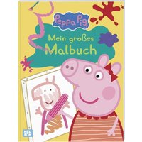 CARLSEN 512166 Peppa Mein großes Malbuch von Carlsen