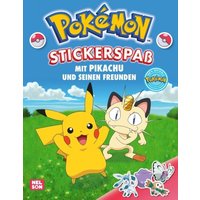 CARLSEN 512177 Pokémon Activity-Buch: Stickerspaß mit Pikachu und seinen Freunden von Carlsen