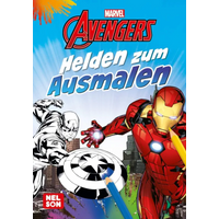 CARLSEN 512234 Marvel Avengers: Helden zum Ausmalen von Carlsen