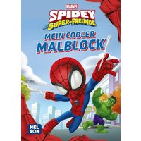 CARLSEN 512371 MARVEL Spidey und seine Superfreunde: Mein cooler Malblock von Carlsen