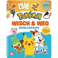 CARLSEN 512413 Pokémon Activity-Buch: Wisch & Weg - Spielspaß von Carlsen