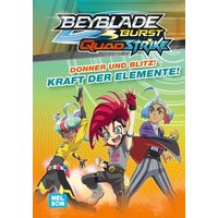 CARLSEN 512483 BEYBLADE BURST QUADSTRIKE: Donner und Blitz! Kraft der Elemente! von Carlsen