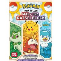 CARLSEN 512511 Pokémon Activity-Buch: Mein toller Mal- und Rätselblock von Carlsen