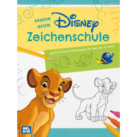 CARLSEN 512585 Disney Kreative Beschäftigung: Meine erste Zeichenschule von Carlsen