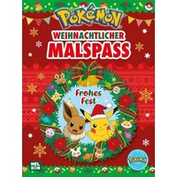 CARLSEN 512696 Pokémon Activity-Buch: Weihnachtlicher Malspaß von Carlsen