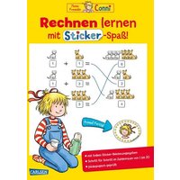 CARLSEN 9783551182760 Conni Gelbe Reihe: Rechnen lernen mit Sticker-Spaß von Carlsen