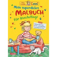 CARLSEN 9783551187383 Conni Gelbe Reihe: Mein superdickes Malbuch für Kuscheltage von Carlsen