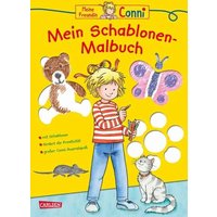 CARLSEN 9783551187796 Conni Gelbe Reihe: Mein Schablonen-Malbuch von Carlsen