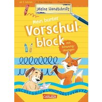 Mein bunter Vorschulblock mit Schwungübungen von Carlsen