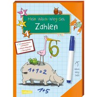 Schlau für die Schule: Mein Wisch-Weg-Set: Zahlen von Carlsen