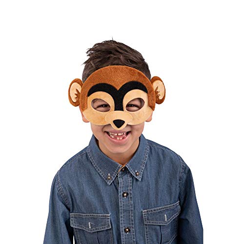 Carnival Toys Maske Affe, Samt von Carnival Toys