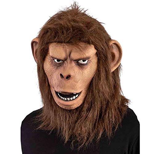 Carnival Toys Maske Affe mit braunem Fell von Carnival Toys