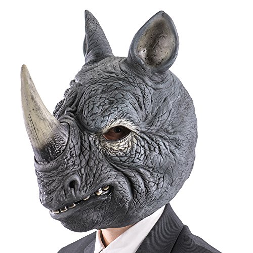 Carnival Toys 1497 Maske Rhinozeros, one Size von Carnival Toys