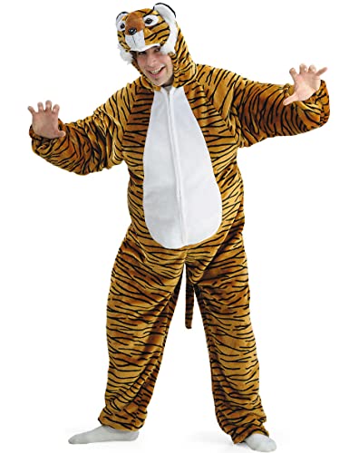 Carnival Toys 25918 - Plüschtiger, Herrenkostüm, Universal L-XXL von Carnival Toys