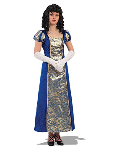 Carnival Toys 83623 - Dame, Kostüm, Größe M-L, blau von Carnival Toys