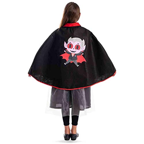 Carnival Toys Cape Vampir mit Kapuze, 65 cm, Filz von Carnival Toys