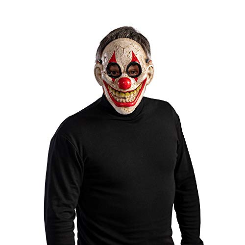 Carnival Toys Maske Lachender Horror Clown, Plastik von Carnival Toys