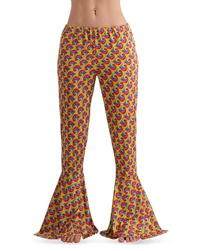 Hippie Hose für Erwachsene Größe S-M Spass Halloween Mehrfarbig Carneval Party Trend Geburtstag von Carnival Toys