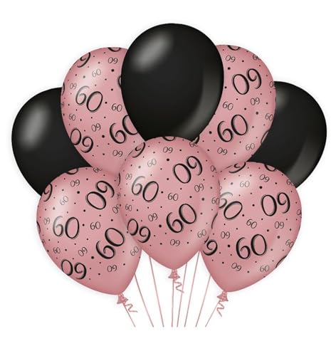 * ROSE GOLD * Deko für Geburtstag, Jubiläum und Party | zum 18. 30. 40. 50. 60. Birthday | Rosegold Dekoration Partydeko Girlande Ballons (Zahl 30 Luftballons) von Carpeta