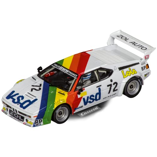 Carrera Evolution - 20027716 - Ford Capri Zakspeed Turbo I Massstab 1:32 I Perfekt für Slot Car Racing I Mit original Ford License I Für junge Rennfahrer I Mit leuchtendem Frontlicht & Rücklicht von Carrera Evolution