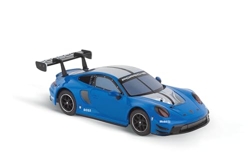 Carrera Hybrid, Porsche 911 GT3 R Roxy, Maßstab 1:50, Mit Front- und Rücklichtern, Lithium-Akku für bis zu 30 Minuten Rennaction, USB-C-Aufladung in 20 Minuten, Mobile App-Steuerung von Carrera Hybrid