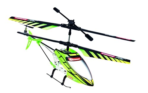 Carrera RC Ferngesteuerter Helikopter 2,4 GHz Green Chopper 2.0 I RC Hubschrauber für Kinder & Erwachsene, Jungs & Mädchen I Professionelles Flugerlebnis Drinnen & Draußen I Ideal für Anfänger von Carrera