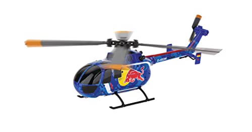 Carrera 370501049 Red Bull BO 105 C RC Einsteiger Hubschrauber RtF Modellbau, Mehrfarbig von Carrera