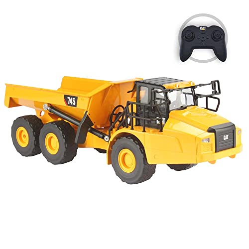 Carrera RC 1:24 CAT 950M Wheel Loader I RC Baustellenfahrzeug für Kinder & Erwachsene, Jungs & Mädchen I Offizielle CAT-Lizenz & Realistische Darstellung I Mit Licht & Sound I Li-Ion-Akku von Diecast Masters