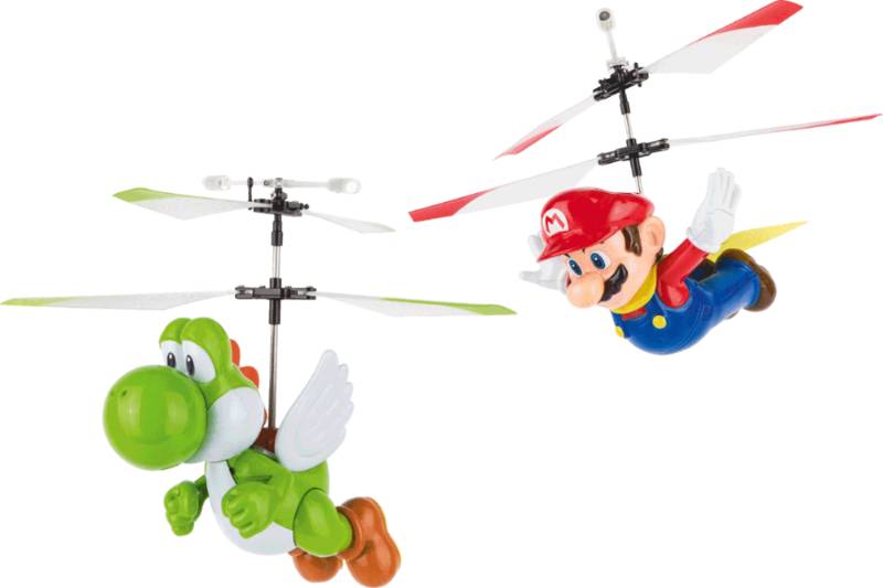 2 4GHz Super Mario™ - Twin Pack - Flying Cape Mario + Yoshi grün von Carrera