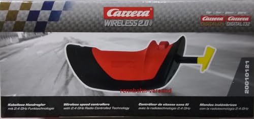 Carrera - 20010121 Wireless 2.0 Controller für Digital 132/124 | Kabelloses Rennerlebnis mit Präziser Steuerung | Einfache Einrichtung & Kompatibilität | Ergonomisches Design von Carrera